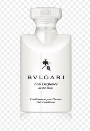 Bvlgari Eau Parfumée Au Thé Blanc White Tea Conditioner Luxury Hotel 75ml