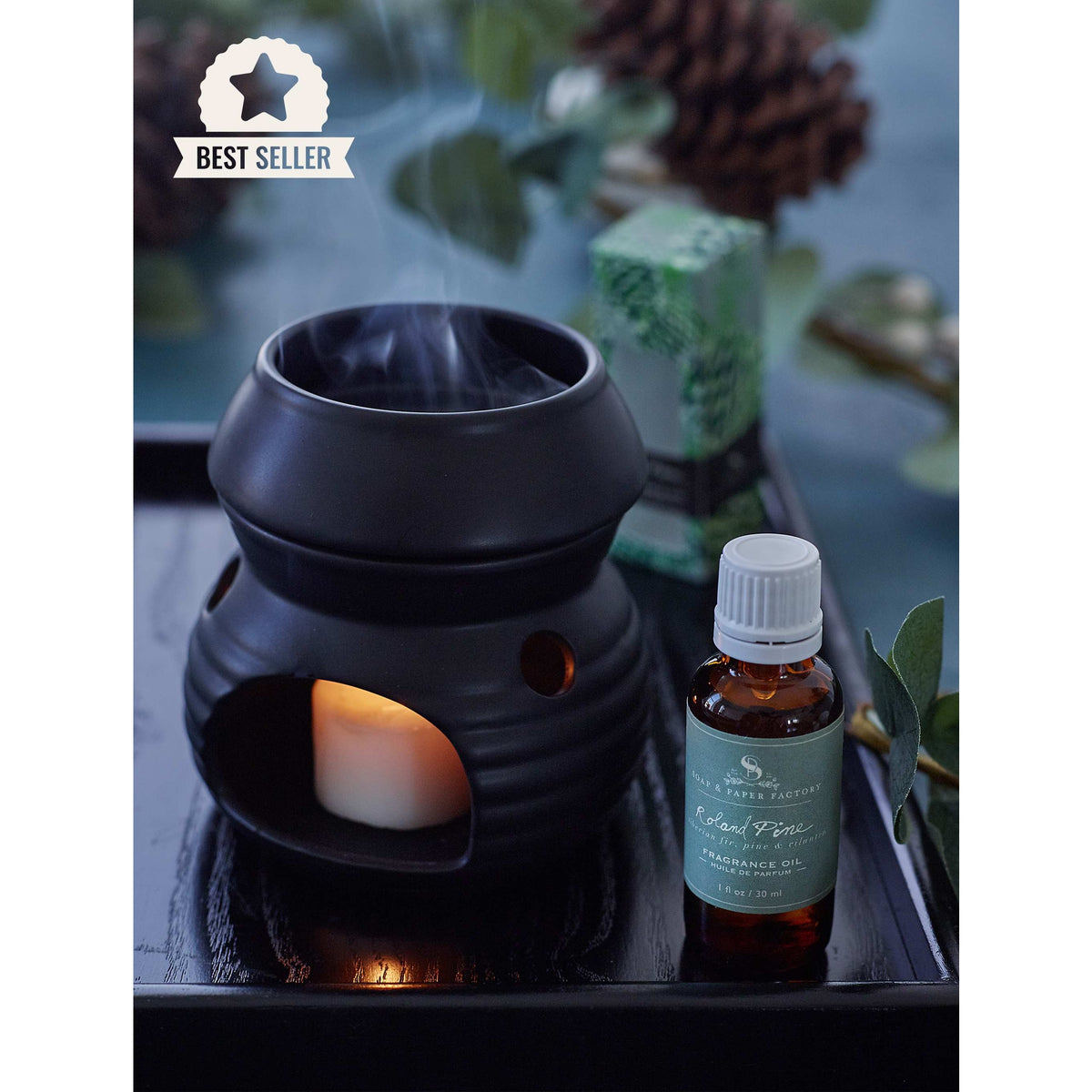 Soap & Paper Factory Roland Pine Fragrance Oil Great for the Holidays! - Brought to you by Luxe & Lark