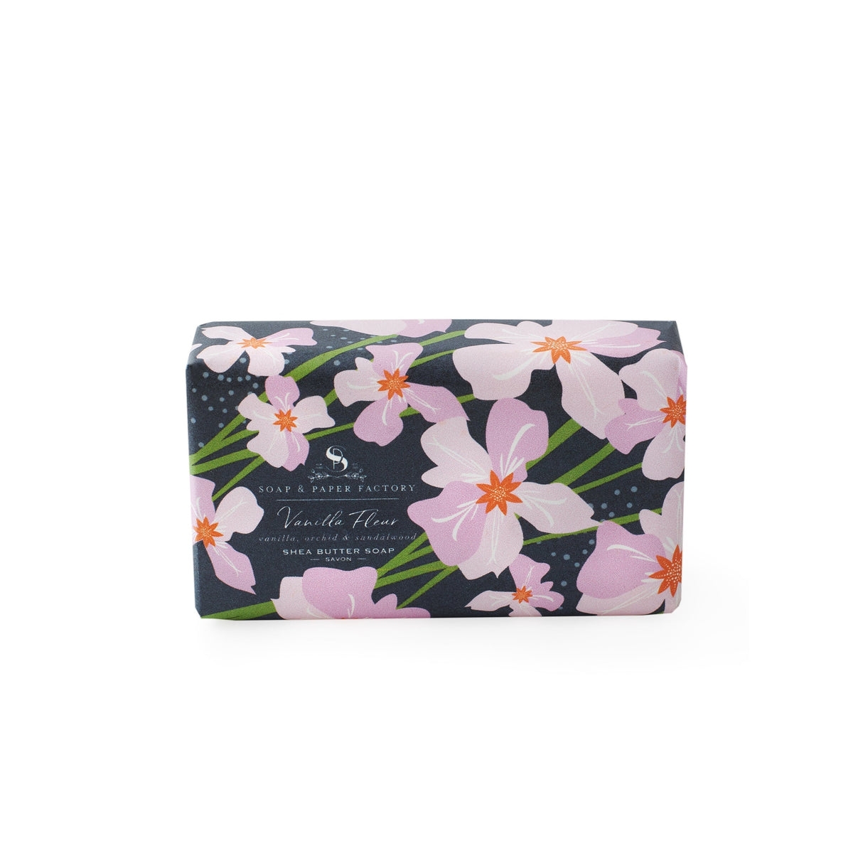 Soap &amp; Paper Factory Vanilla Fleur Shea Butter Soap 5oz - Brought to you by Luxe &amp; Lark