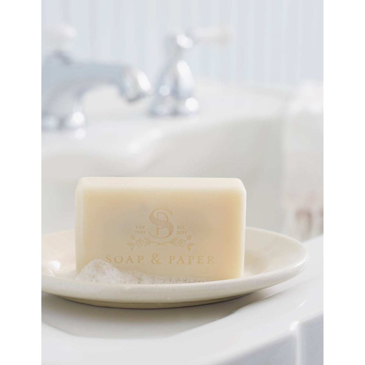 Soap &amp; Paper Factory Vanilla Fleur Shea Butter Soap 5oz - Brought to you by Luxe &amp; Lark
