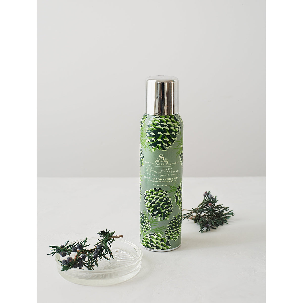 Soap & Paper Factory Roland Pine Home Fragrance Room Spray 3oz - Brought to you by Luxe & Lark
