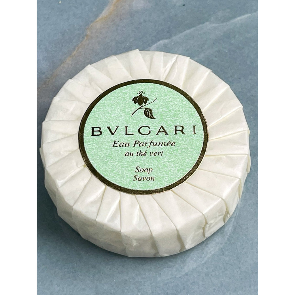 Bvlgari Bulgari Au the Vert (Green Tea) Pleated Soap oz 50 g