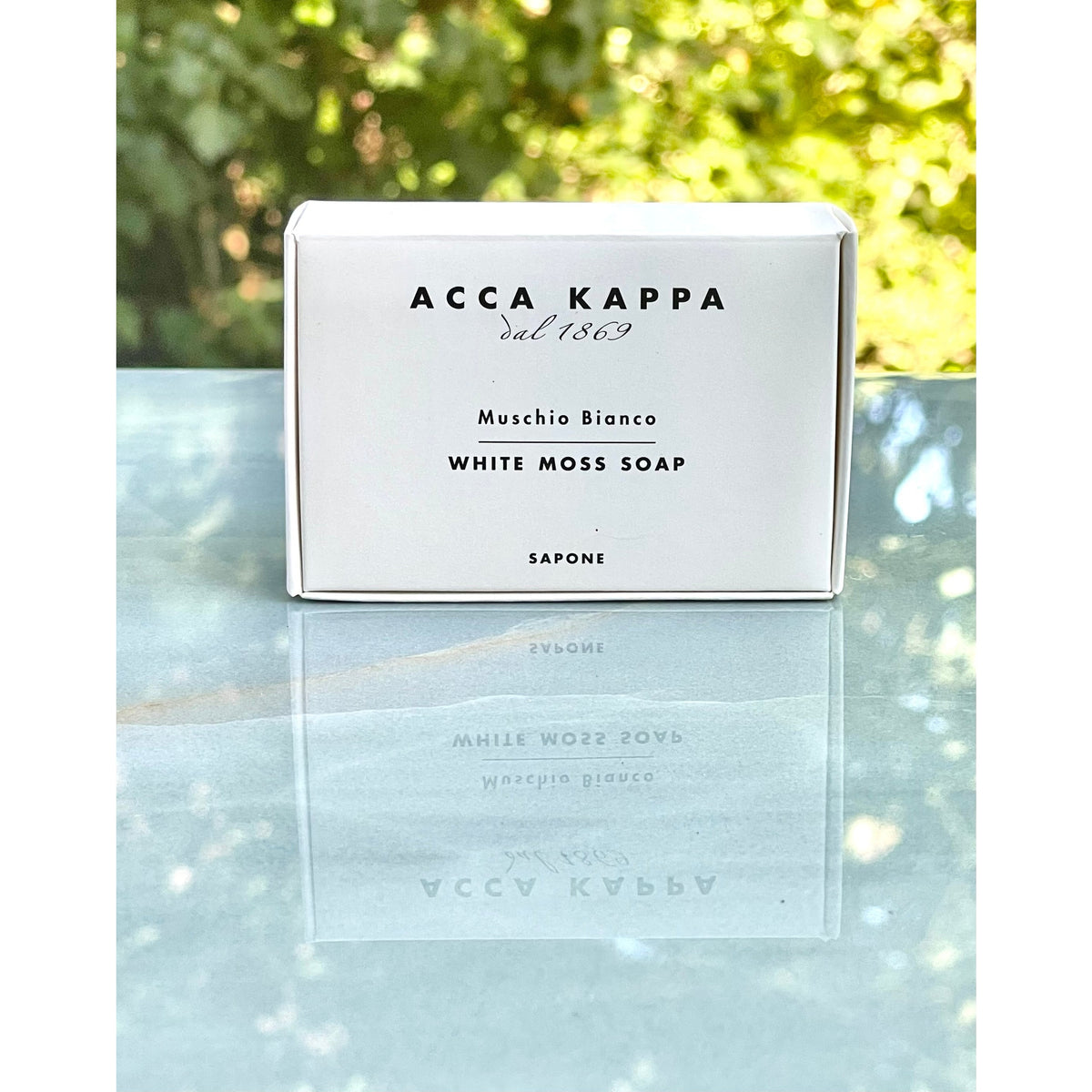 Acca Kappa Soap, White Moss Soap Set of 10, 1.05oz 30 G travel small size - Brought to you by Luxe &amp; Lark