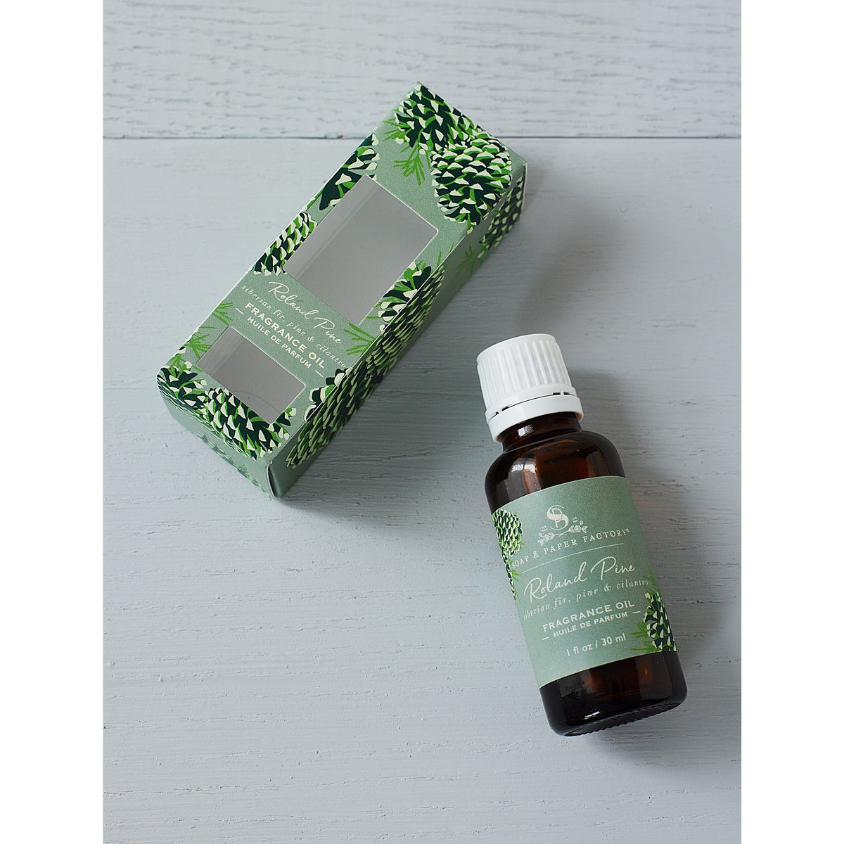 Soap & Paper Factory Roland Pine Fragrance Oil Great for the Holidays! - Brought to you by Luxe & Lark