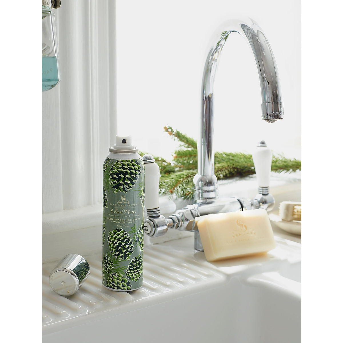 Soap & Paper Factory Roland Pine Home Fragrance Room Spray 3oz - Brought to you by Luxe & Lark