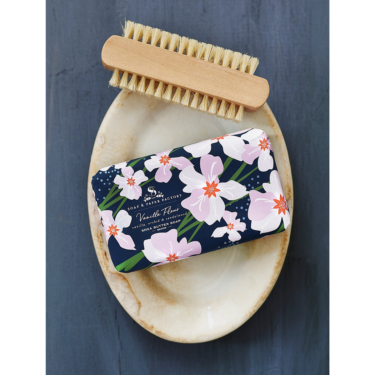 Soap &amp; Paper Factory Vanilla Fleur Shea Butter Soap 5oz - Brought to you by Luxe &amp; Lark