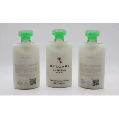 Bvlgari Au The Vert Green Tea Hair Conditioner Travel Size Bottle set of 3 2.5oz / 75ml - Brought to you by Luxe &amp; Lark