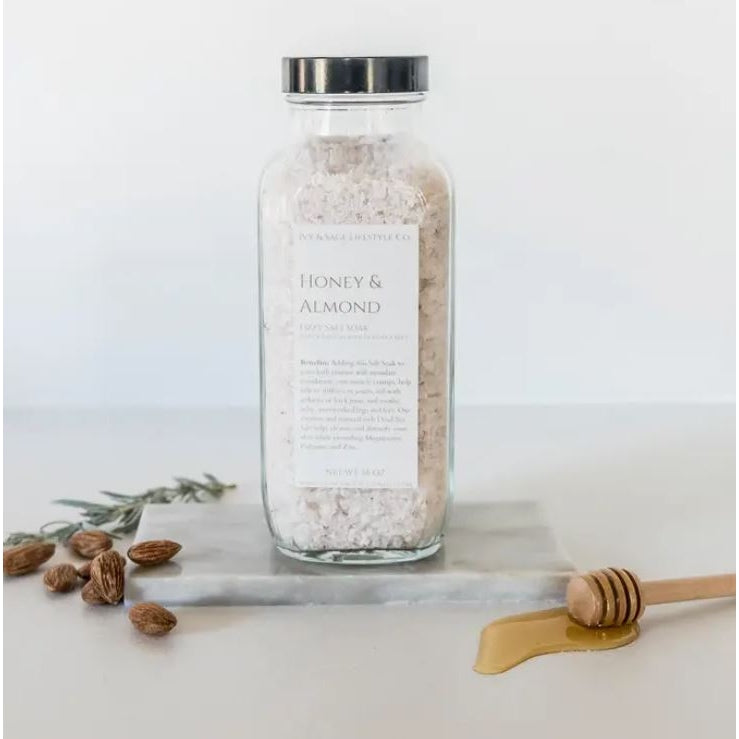 Warm Cashmere Vanilla Bath Soak Dead Sea Salt vitamin & mineral rich detoxify 16oz - Brought to you by Luxe & Lark