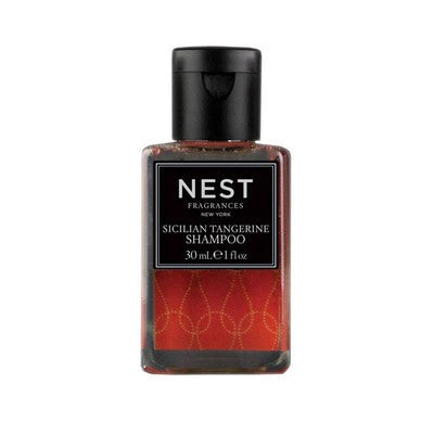 NEST Fragrances Sicilian Tangerine Shampoo, Set of 6 Travel Size Bottles 1 oz each