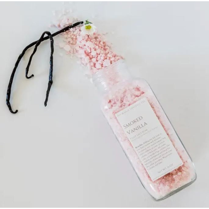 Warm Cashmere Vanilla Bath Soak Dead Sea Salt vitamin & mineral rich detoxify 16oz - Brought to you by Luxe & Lark