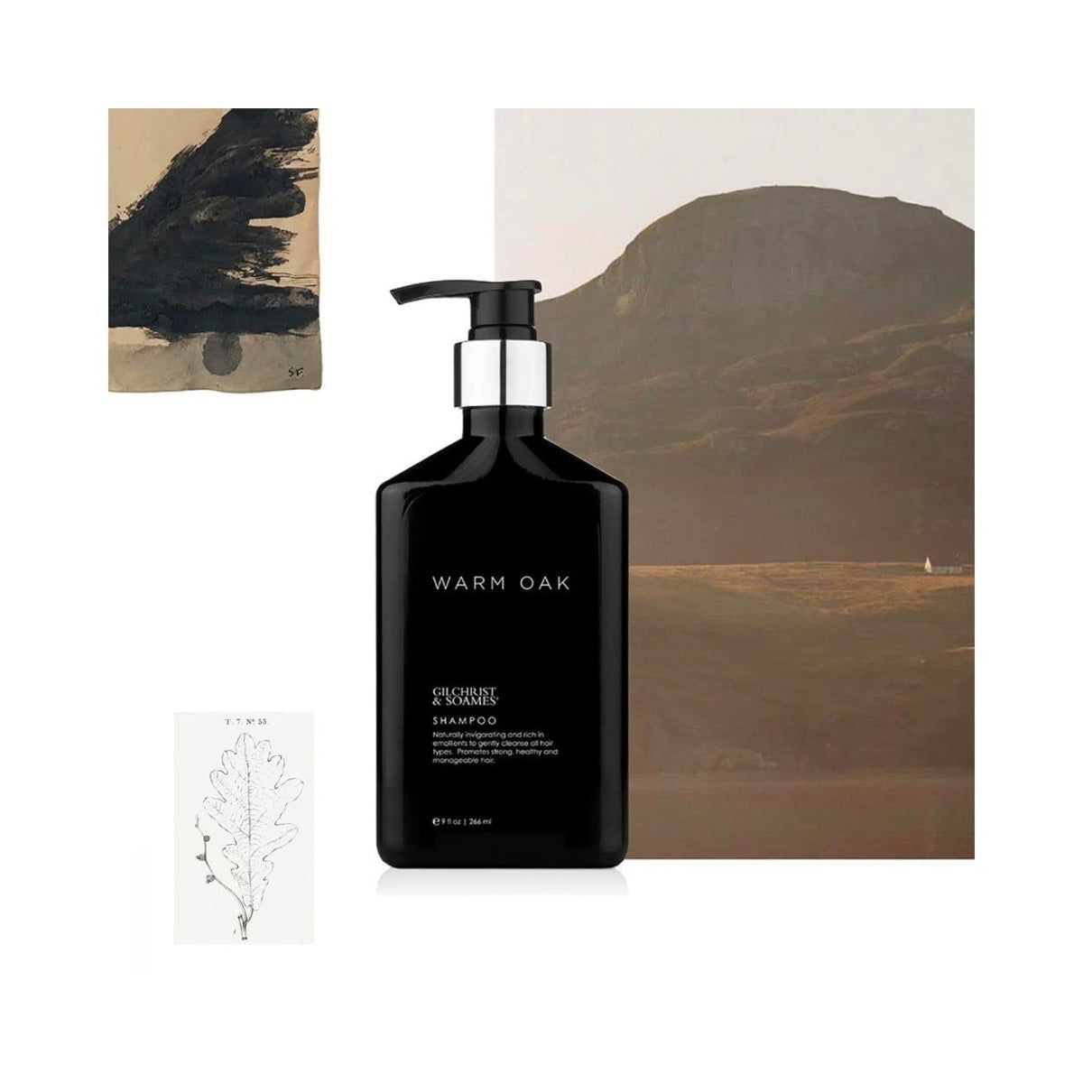 Gilchrist &amp; Soames Guild+Pepper Warm Oak Hand Body Lotion - 9oz - Full Size Natural, Essential Oils, All Skin Types, Zero Parabens, Sulfates, and Phthalates - Brought to you by Luxe &amp; Lark