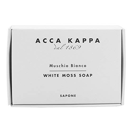 Acca Kappa Soap, White Moss Soap Set of 10, 1.05oz 30 G travel small size - Brought to you by Luxe &amp; Lark