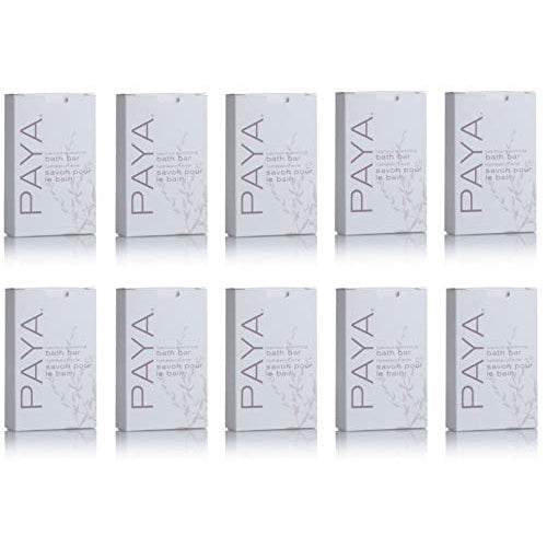 PAYA ORGANICS PAPAYA Bath Bar Soaps 1.26 Ounce Set of 10 boxed travel size - Brought to you by Luxe & Lark